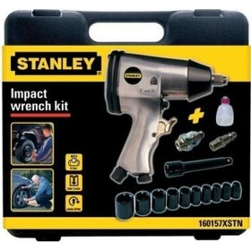 Resim Stanley 160157XSTN Havalı Somun Sıkma Seti ½” - 15 Parça 