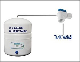 Resim Sulook Su Arıtma Cihazları İçin Antibakteriyel 8Litre Temiz Su Deposu 