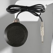 Resim JUN.M Profesyonel Dövme Makinesi Ayak Pedalı Anahtarı - USB ile Çalışan 360° Ayarlanabilir Metal Ayaklı Kontrol Cihazı, Silikon Çizgili & 1/4" Mono Fişli, Kompakt Hafif Tasarım, Dövme Güç Kaynağı ve Makineler için, Mobil Kullanım Aksesuarı, Şık Kontrol Ünitesi, Güvenli Ayak Tutma Yeri 