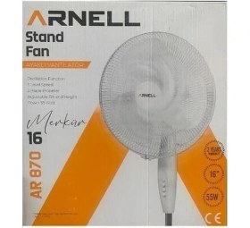 Resim Arnel 16'' Ayaklı Vantilatör Ar-870 Beyaz 