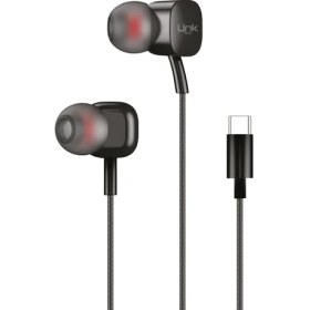 Resim Linktech H16 Kulak Içi Usb-C Kablolu Mikrofonlu Kulaklık 