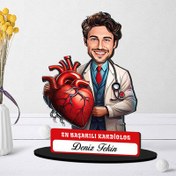 Resim En Başarılı Erkek Kardiolog Karikatürlü Biblo 