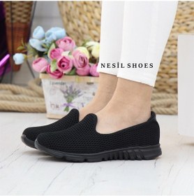 Resim Nesil Shoes Dvm 901 Siyah Anatomik Esnek Kadın Yürüyüş Ayakkabısı-siyah Siyah 