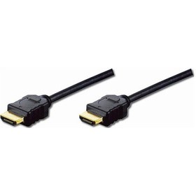 Resim Digitus Ak-330114-030-S 3 M Hdmı To Hdmı Erkek-Erkek V1.4 1080p Awg32 Altın Uçlu Görüntü Kablosu 