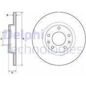 Resim DELPHI BG4661C Arka 1609582880 (WA923897) (Fiyat:2 Adet İçindir) 