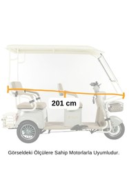 Resim STMAX Elit Retro Koruma Tentesi Beyaz 