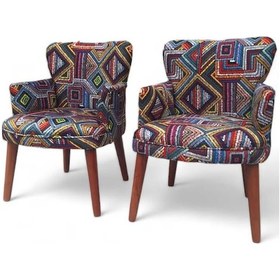 Resim Ofis Büro Koltuğu Ofis Bekleme Koltuğu Balkon Koltuğu Çay Seti Koltuğu - Berjer - 2 Adet 