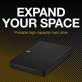 Resim Seagate Expansion Portable 2 Tb Harici Sabit Disk, USB 3.0, Mac ve Pc, 2 Yıl Rescue Services(Veri Kurtarma), STKM2000400 