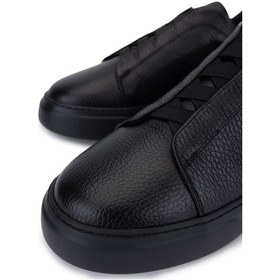 Resim Tamer Tanca Erkek Hakiki Deri Siyah Sneakers & Spor Ayakkabı 965 2526 Erk Ayk Y25 Sıyah Fltr/syh Siyah 