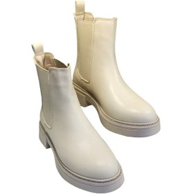 Resim Swell Soft 45-502 Kadın Lastikli Casual Bot Ten Ten Rengi 