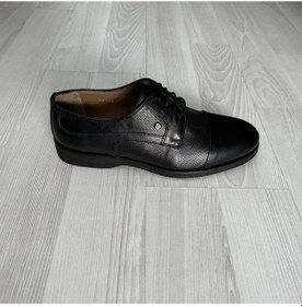 Resim Pierre Cardin Klasik Siyah Deri Erkek Ayakkabı Pc Lıght Hafif Tasarım 10471 