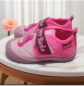 Resim Gezer Ev İçi Ayakkabısı Kız Çocuk Panduf Fujia Şeker Pembe 001 