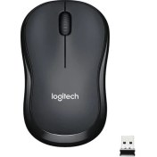 Resim Logıtech M221 Sessiz Kablosuz USB Mouse Siyah 910-006510 