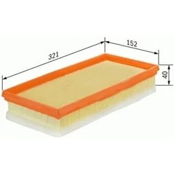 Resim Sardes SA2305 Hava Filtresi P407 C5 Iı C5 (X7) DW10BTED4 (2.0hdı 16V) 1444.XF 
