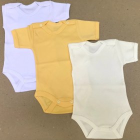 Resim Özdemirli Bebe Çıtçıtlı Badi Kısa Kol (3 Lü Paket) 