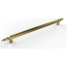 Resim Tuana Rustik Alüminyum Metal Lüks Modern Mobilya Çekmece Mutfak Dolabı Kulpu Gold-Gold 