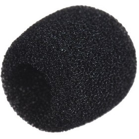 Resim Fortunelane 10'lu Set Mini Mikrofon Rüzgar Korumalı Kılıf - Siyah, 8mm 