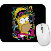 Resim Baskı Dükkanı Simpsons Mouse Pad 