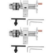 Resim Explosion1 Mini Torna Makinesi Döner Merkez Ağaç Işleme Aracı Için Chuck Dıy Aksesuarları ile 2x Canlı Torna Merkezi Başkanı (Yurt Dışından) 