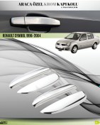 Resim ACK Dizayn RENAULT SYMBOL 1996-2004 ARACA ÖZEL KROM KAPI KOLU PASLANMAZ ÇELİK A+ 