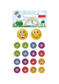Resim Tanex Gülen Yüz Sticker 2li Stc-223 - 3 Adet 