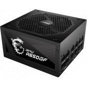 Resim MSI MPG A650GF 650W 80+ Gold Power Supply 