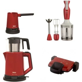 Resim Fakir 4'lü Çeyiz Seti - Kırmızı 