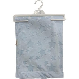 Resim Nessiworld Nessiworld Bibaby Jacquard Star 82x90 Battaniye 64726 Blue 