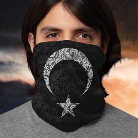 Resim Hediyemen Ayyıldız Moturcu Bandanası Boyunluk 