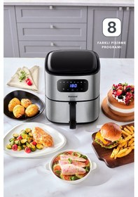 Resim Homend Airfrday 2303H 4.2 L Dokunmatik Ekran Fritöz 