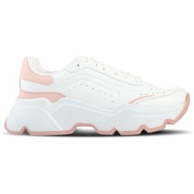 Resim Slazenger Zalmon Sneaker Kadın Ayakkabı Beyaz / Pembe 