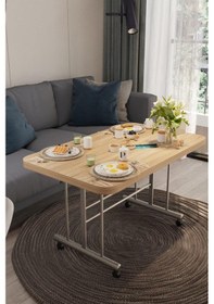 Resim Avenza Living 70 110 Tekerlekli Orta Sehpa Sonomo 
