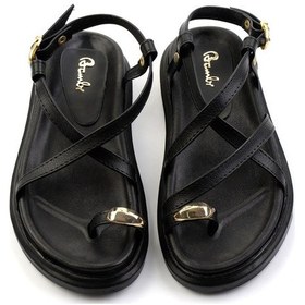 Resim Siyah Kadın Sandalet K05671880209 Siyah 