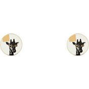 Resim Porland Wild Life Giraffe Bardak Altlığı 10cm 2'li 04alm006620 