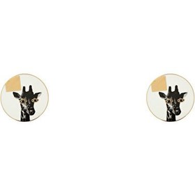 Resim Porland Wild Life Giraffe Bardak Altlığı 10cm 2'li 04alm006620 