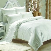 Resim Maxstyle Lyocell Jakarlı Crystal Beyaz Double Nevresim Takımı 