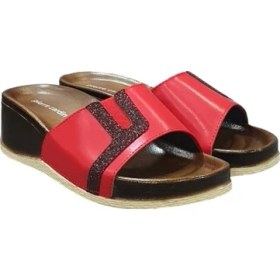 Resim Pierre Cardin Anatomik Dolgu Topuk Günlük Bayan Terlik 