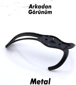 Resim Badem10 Galata Askı Siyah Dolap Askılık Askılığı Duvar Vestiyer Banyo Mutfak Kapı Elbise Kıyafet Askısı 