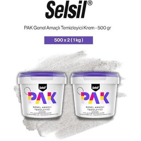 Resim Selsil Pak Genel Amaçlı Temizleyici Krem 500 Gr 2 Adet Ve Rosie Pamuk 