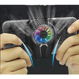 Resim Bowie DL06 ultra güçlü telefon soğutucu fan Seramik turbo soğutma Xiaomı telefonlar için tam uyumlu 