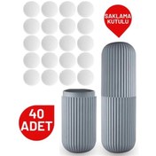 Resim GRTC BFS 40 Adet Tablet Güve Topu Naftalin Kutulu Set 