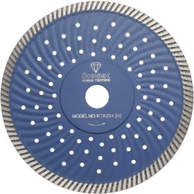 Resim örnek 180 Mm Turbo Granit Elmas Kesme Testeresi Kta204(W)-180 