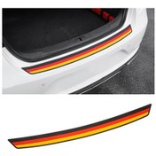 Resim Araba Gövde Anti-çarpışma Şerit Eşik Dekorasyon Koruma Etiketi Alman Modeli 