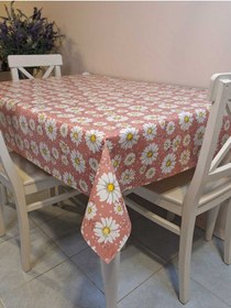 Resim Elyaflı Pvc Muşamba - Desenli Silinebilir Masa Örtüsü Fnt1257-3 Çok Renkli 