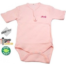 Resim Sema Baby Yarım Kol Kaşkorse Badi (Body) - Pembe 18-24 Ay Pembe 