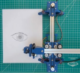 Resim CNC XY Çizici Robot Kalem Çizim Makinesi Otomatik Yazma İmza Taslağı Kendin Yap 
