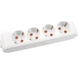 Resim Viko 4'lü Kablosuz Grup Priz Klemensli 