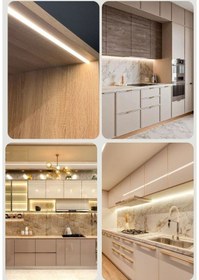 Resim Argeled Mutfak Dolabı Ve Tezgah Altı Gömme Led Armatür 24v 6500k 100cm 