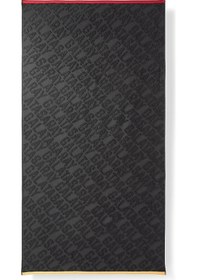 Resim Galatasaray Jakarlı Plaj Havlusu 70 x 140 U251465 Siyah 