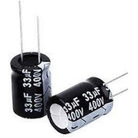 Resim 33Uf 400V (13X21Mm) Elektrolitik Kondansatör 10 Adet 